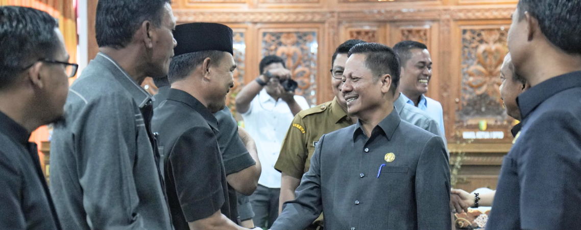 Wakil Bupati Muklisin di DPRD Kuansing