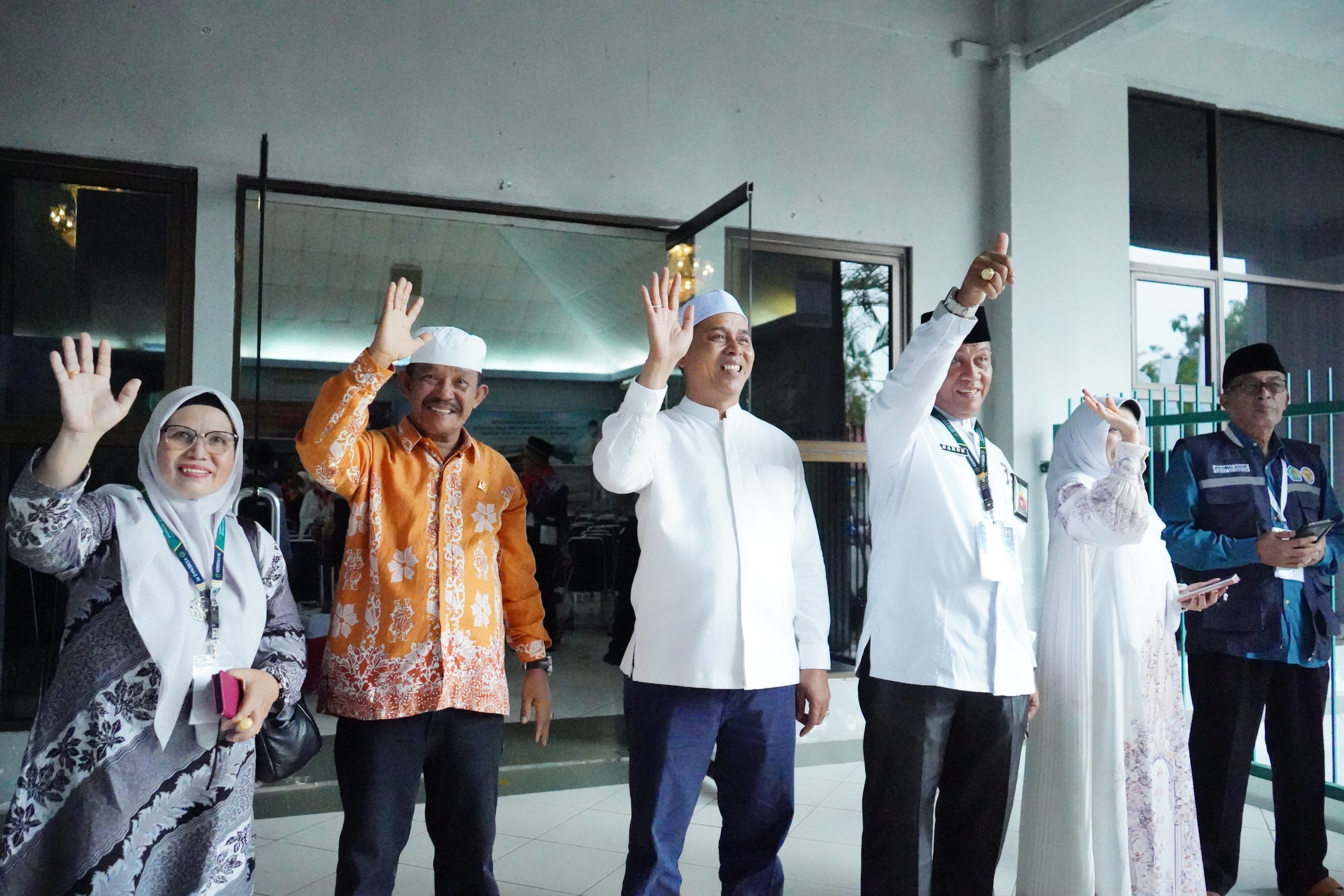 Pelepasan jemaah haji asal Inhil