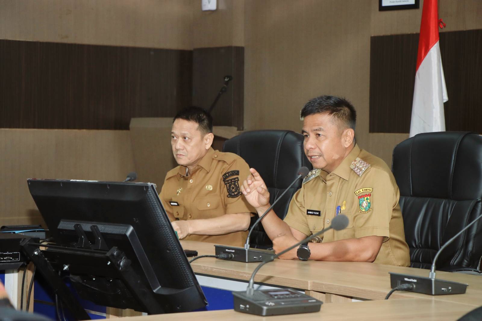 Bupati Kampar, H Ahmad Yuzar