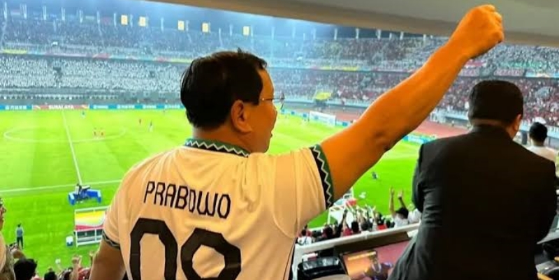 Prabowo Subianto Ditetapkan sebagai Dewan Kehormatan PSSI