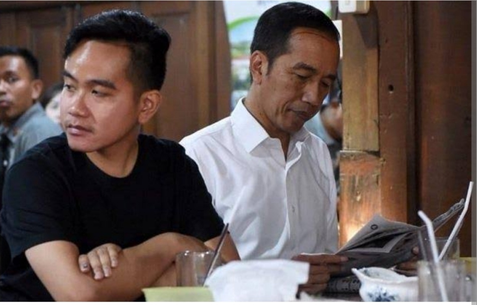 Jokowi bersama Gibran