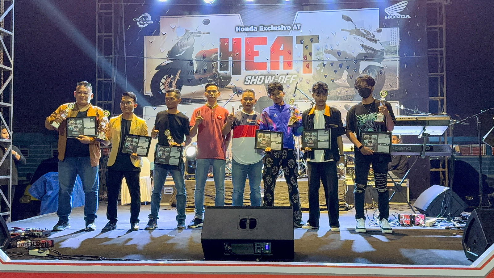 Honda Exclusive At HEAT di Tembilahan