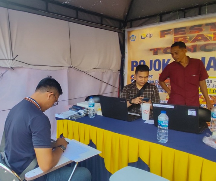 Pojok Pajak KP2KP Bagansiapiapi. Foto: Istimewa.