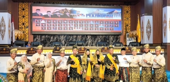 DPRD Bengkalis Hadiri Rapat Istimewa HUT Kota Pekanbaru ke 241