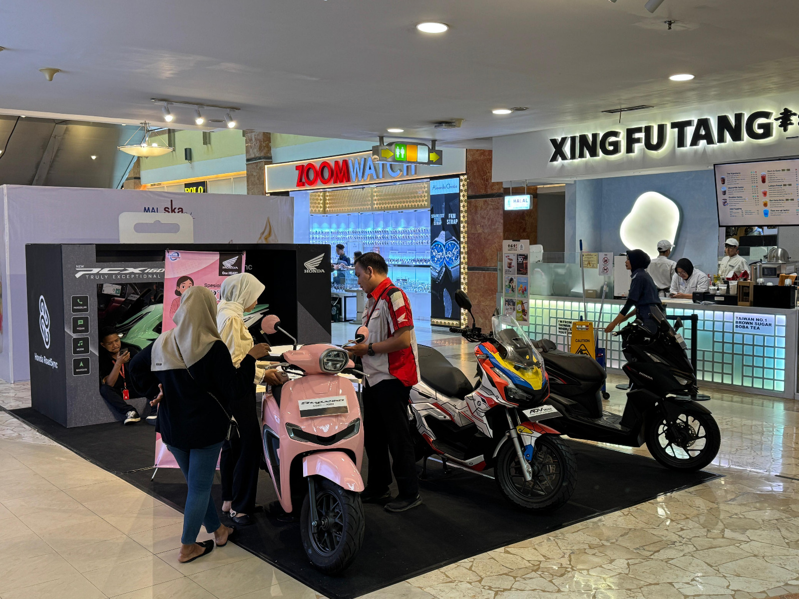 Unit sepeda motor terbaru Honda