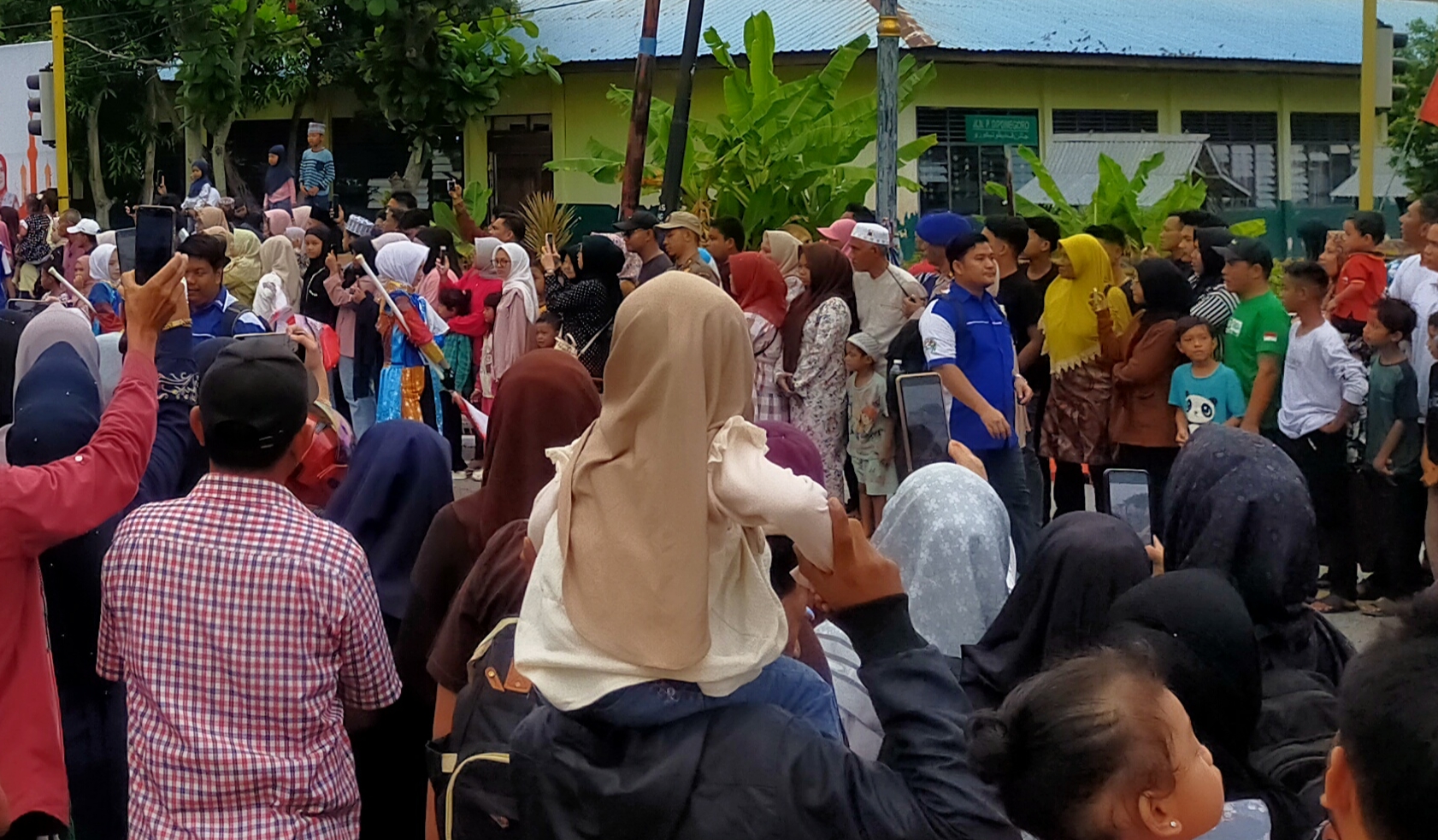 Ribuan Peserta Pawai MTQ ke 43 Meriahkan Kota Bengkalis