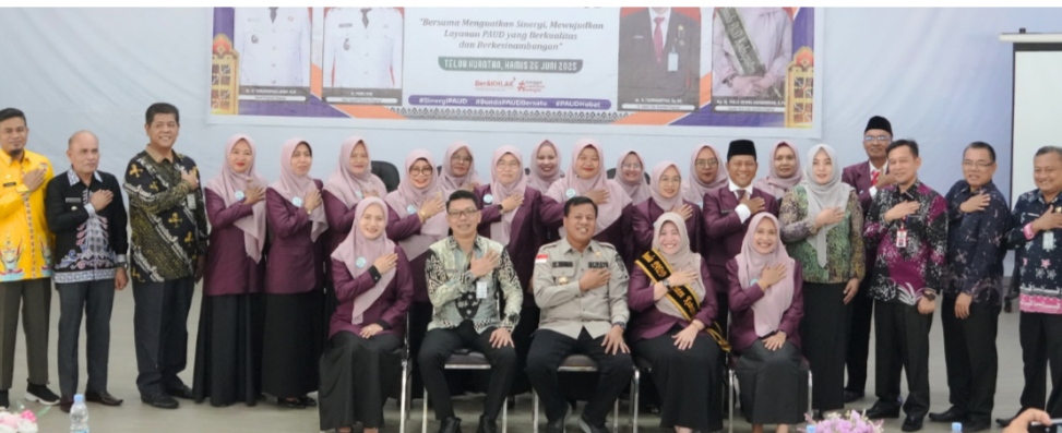 Usai pengukuhan Pokja Bunda PAUD Kuansing