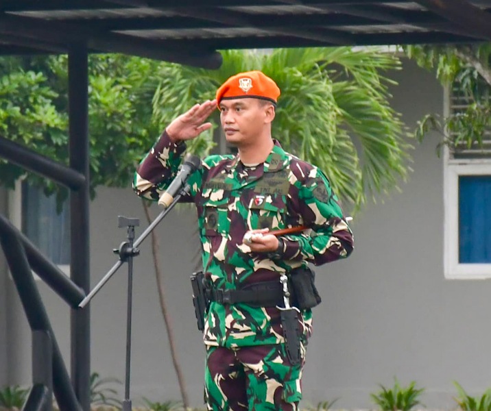 Danyon Komando 462 Kopasgat Pulanggeni Letkol (Pas) Wahyu Kurniawan. Foto: Istimewa.