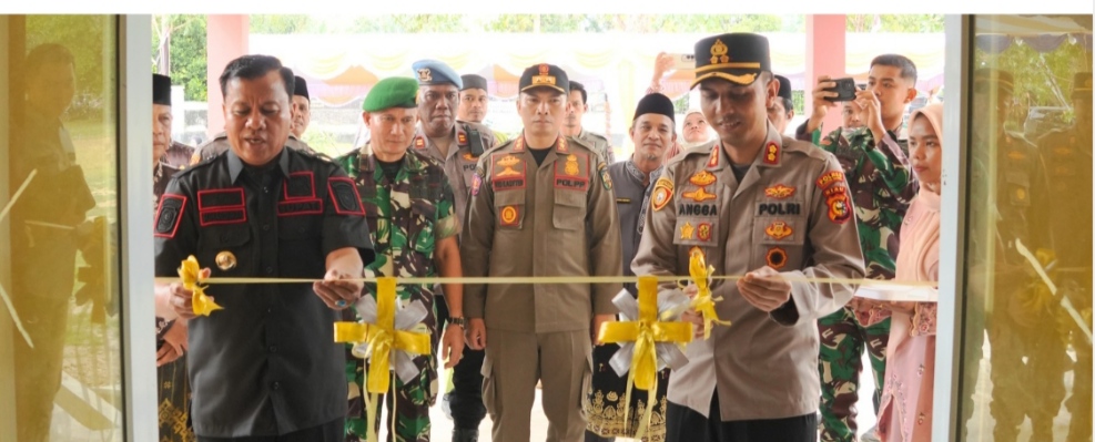 Peresmian Polsek Kuantan Hilir Seberang