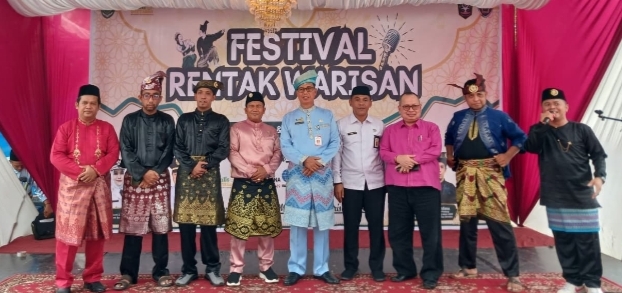 Festival Rentak Warisan di Mandau di Resmikan