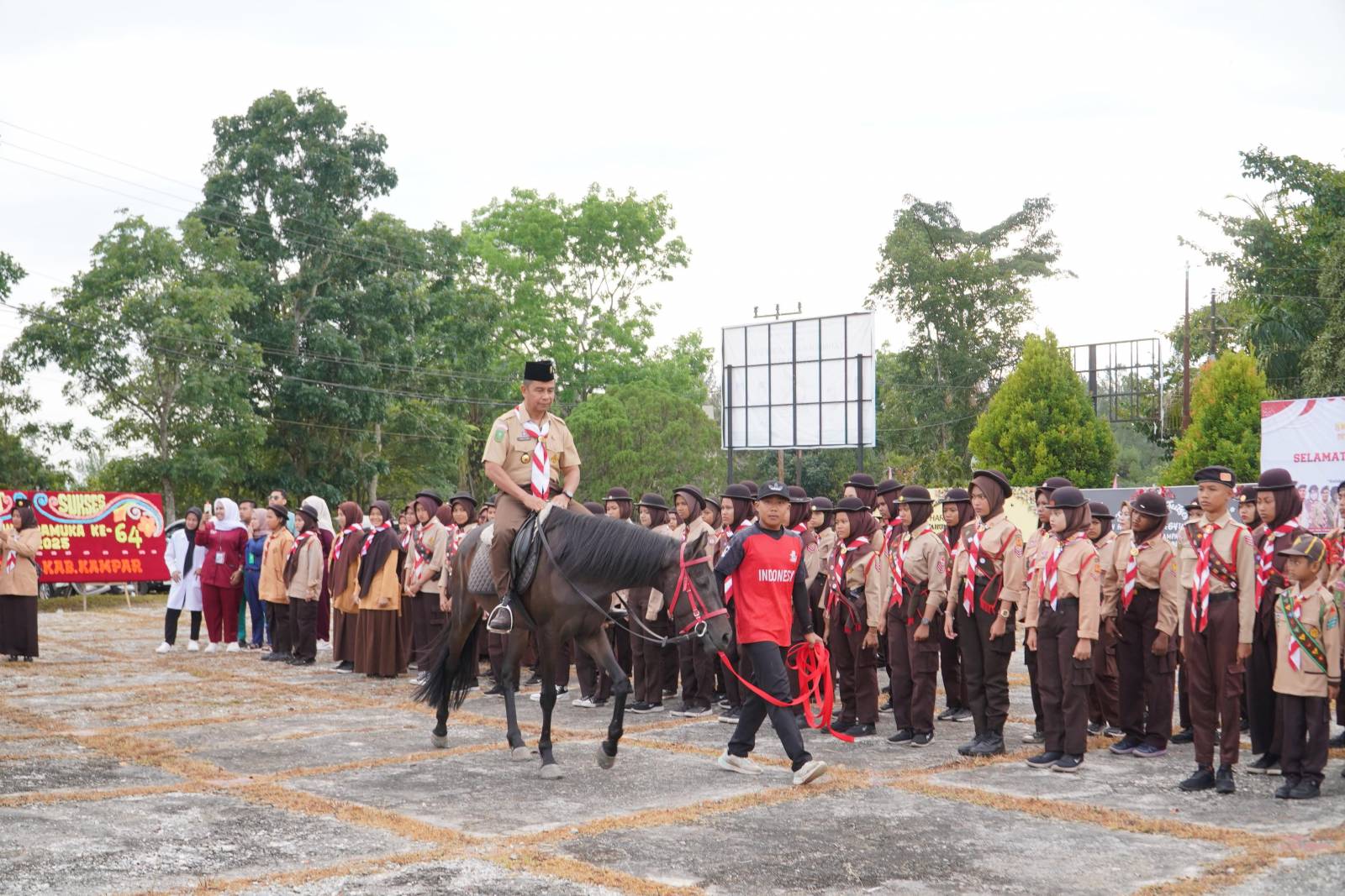 Apel Besar Peringatan HUT Pramuka