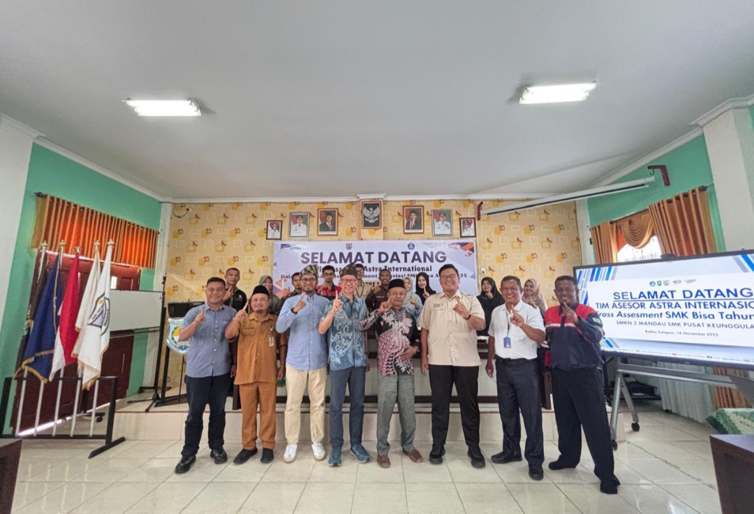 Prestasi SMK Binaan Honda Riau