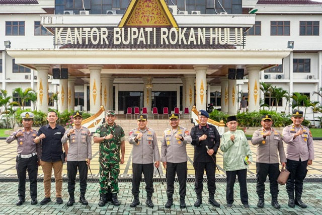 Kapolda Riau dan Danrem 031/Wira Bima Turun ke Rokan Hulu, Perkuat Stabilitas Wilayah di Tengah Dinamika Konflik Lahan