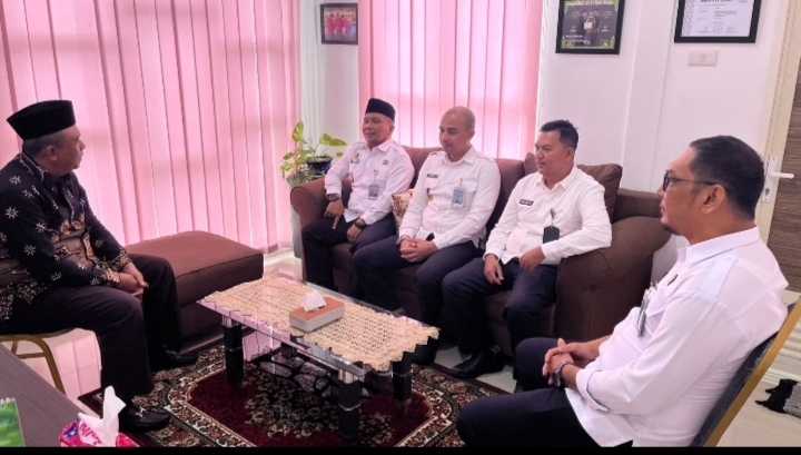Pembinaan Khusus Mualaf, Lapas IIA Sambangi BAZNAS Bengkalis