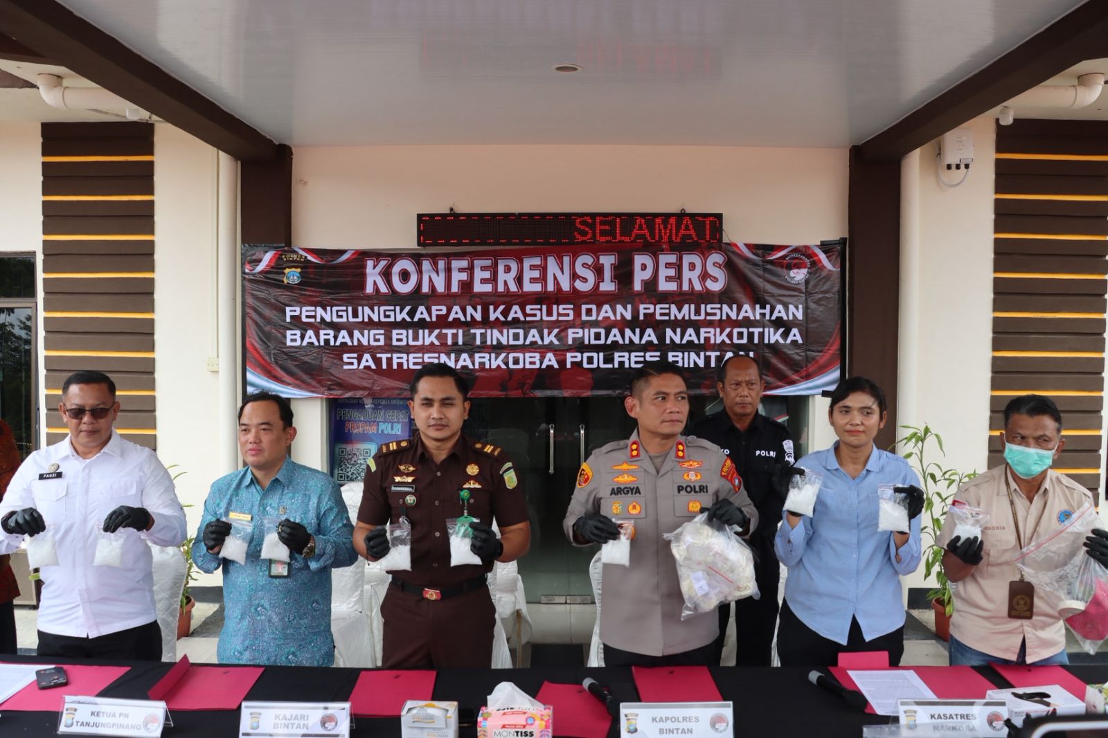 Keterangan Pers Polres Bintan