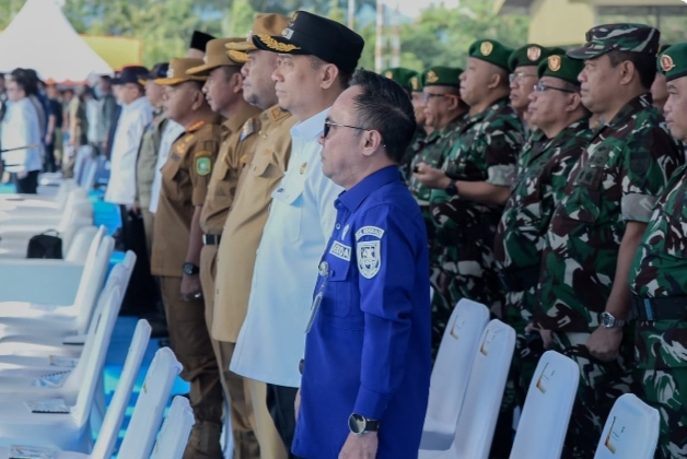 Kesiap Siagaan Karhutla, Pemkab Bengkalis Ikuti Apel Nasional