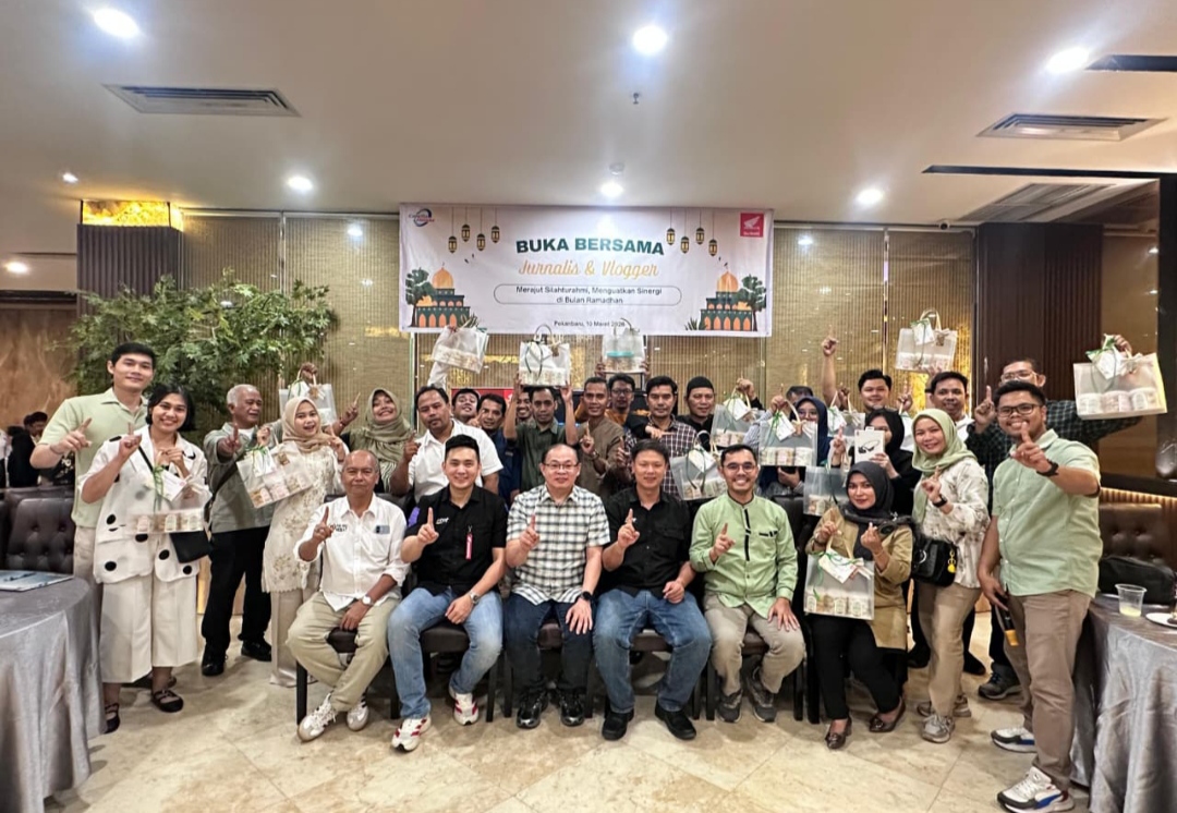 Buka puasa bersama Capella Honda bersama jurnalis dan vlogger