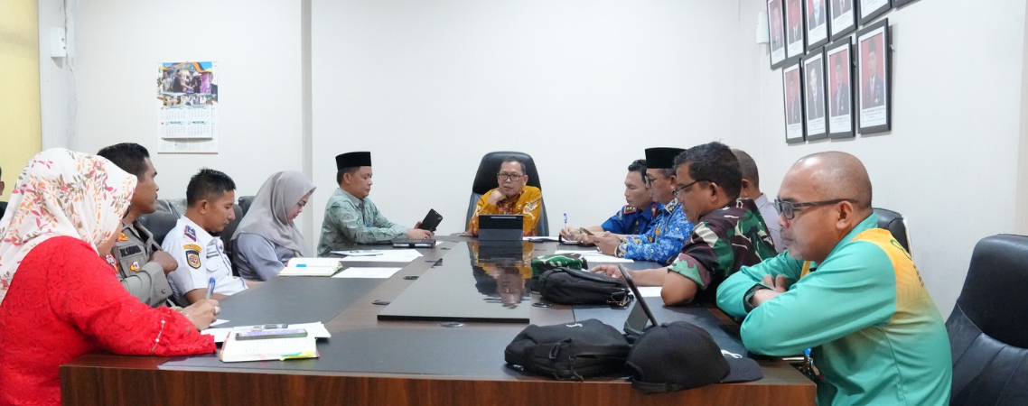 Persiapan pelaksanaan pawai takbir dan salat idulfitri di Kuansing