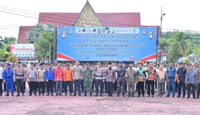 Apel Ops Ketupat Lancang Kuning, Kapolres : Seluruh Personel Diharapkan Jalankan Tugas Secara Profesional