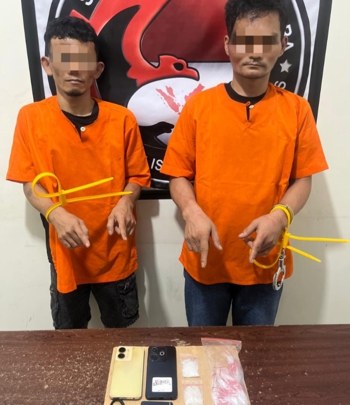 Dua Pelaku Narkoba Digulung Polres Bengkalis Jelang Hari Raya Idul Fitri