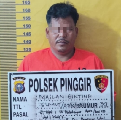 Kasus Asusila Anak Dibawah Umur Terungkap, Polsek Pinggir Tangkap MG