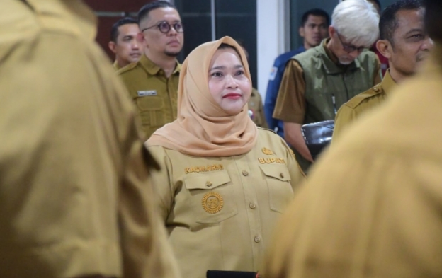 Bupati Kasmarni Perkuat Sinergi Pembangunan Pusat dan Daerah