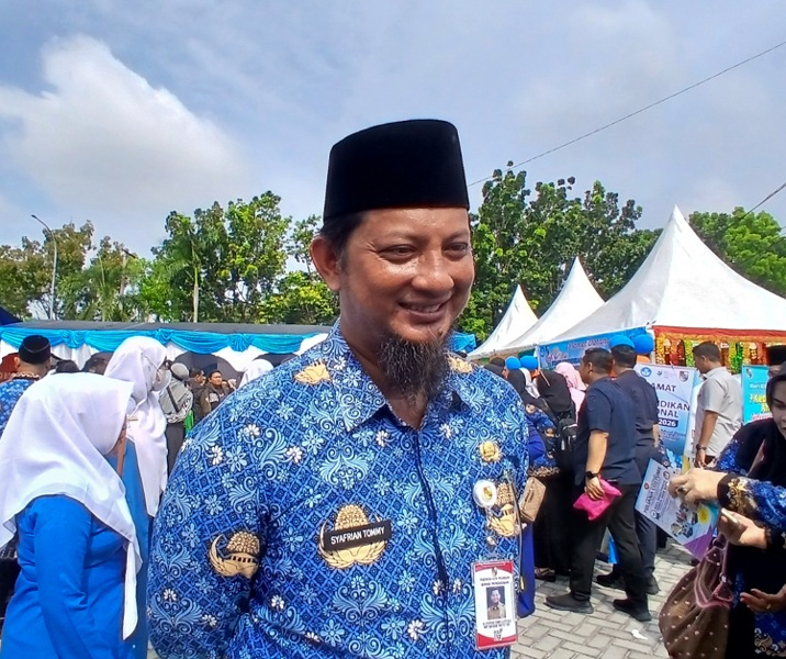 Plt Kepala Disdik Pekanbaru Syafrian Tommy. Foto: Surya/Riau1.