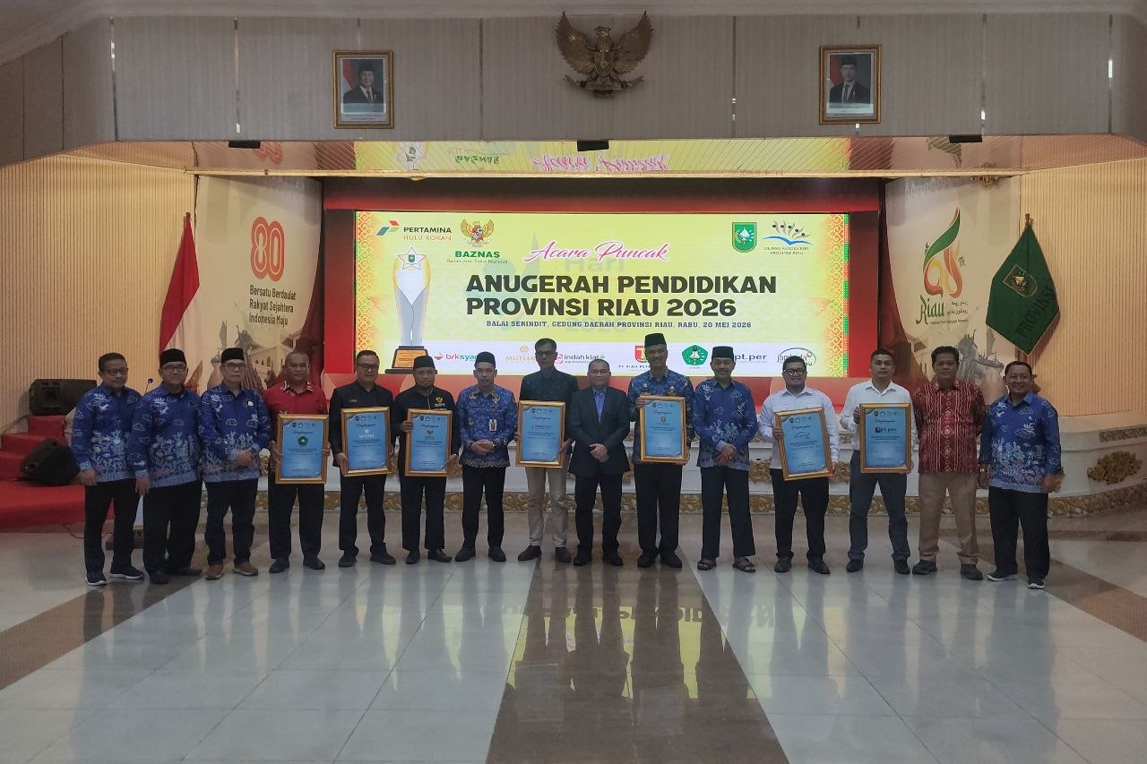 Penerima Anugerah Pendidikan Riau Tahun 2026