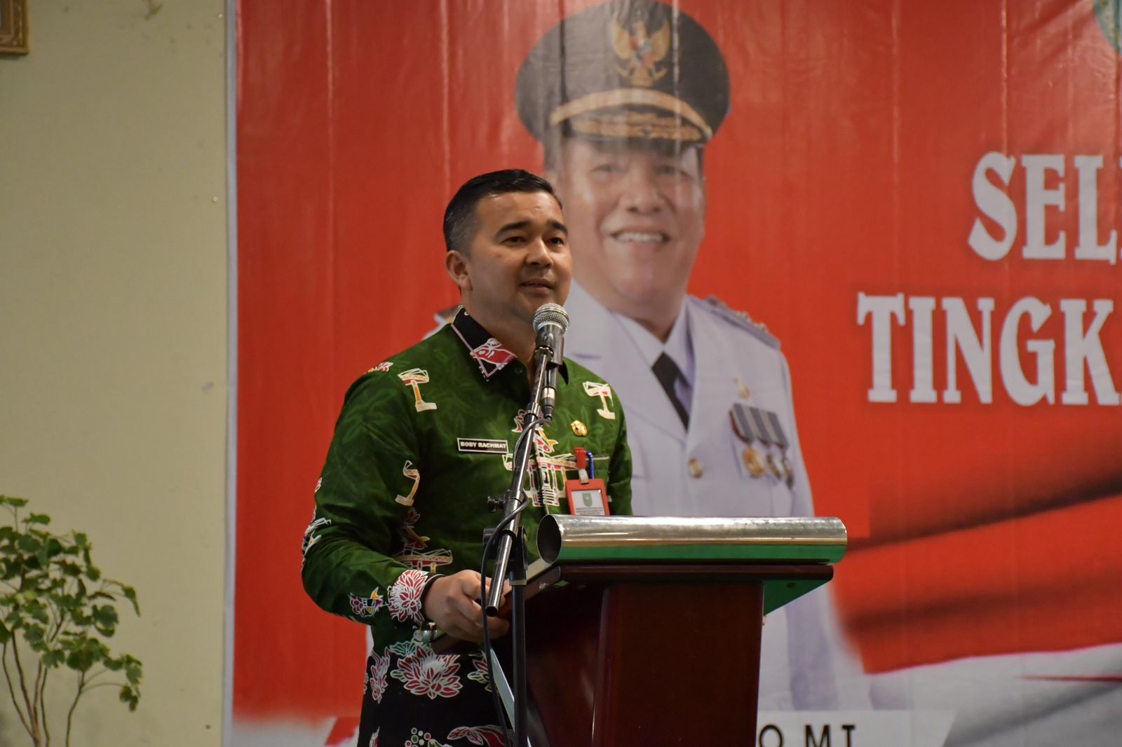 Kepala Badan Kesatuan Bangsa dan Politik (Kesbangpol) Riau, Boby Rahmat