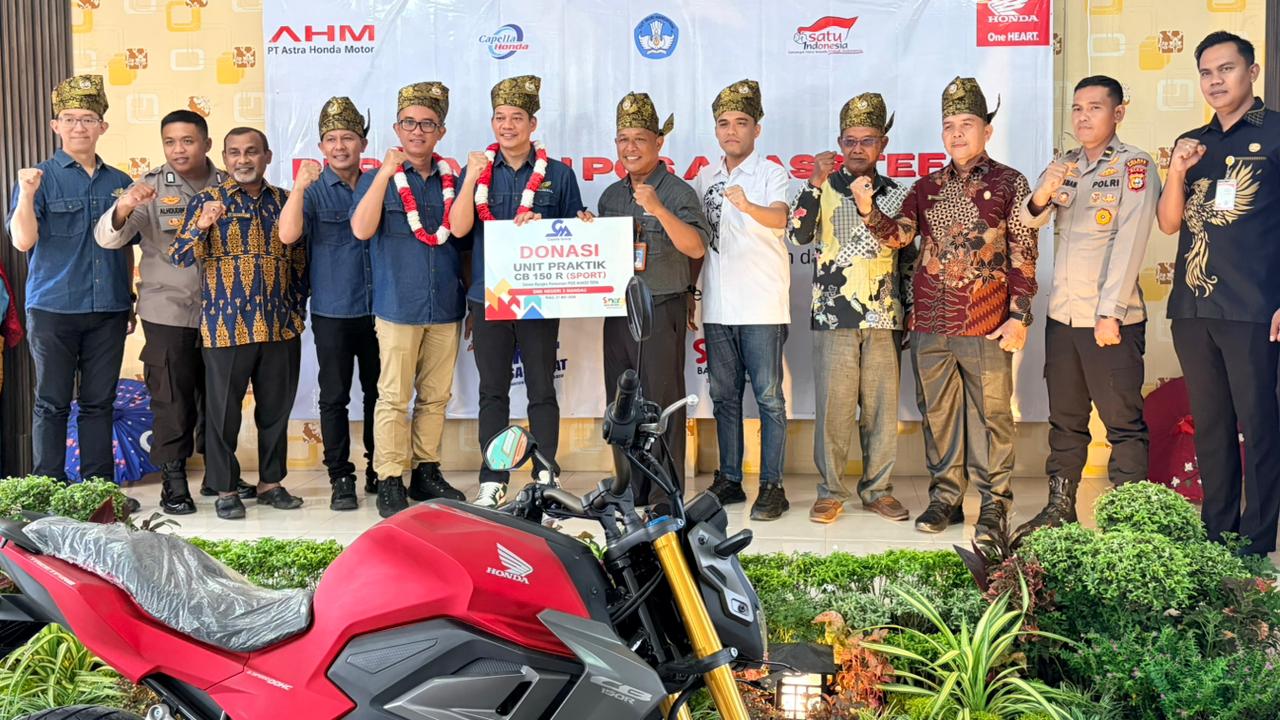 Peresmian fasilitas pusat pembelajaran berbasis industri