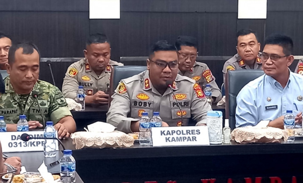 Rakor pencegahan karhutla di Riau