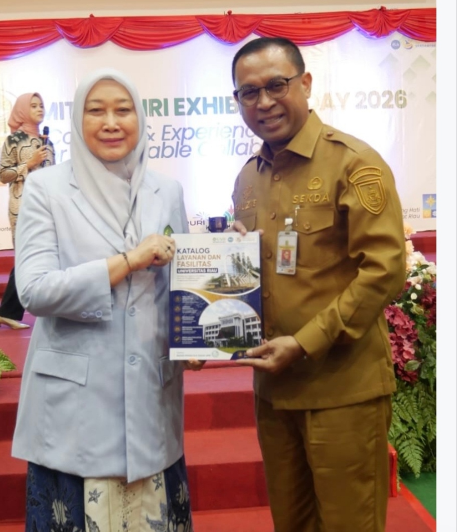 Rektor Unri bersama Sekda Rohil