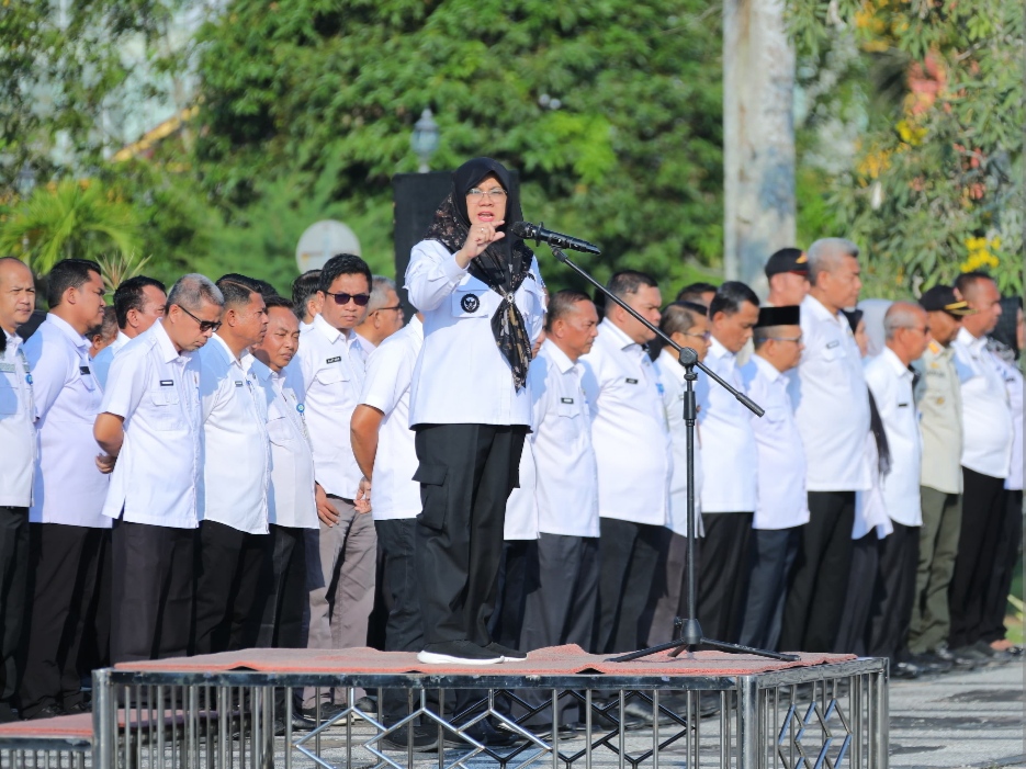 Apel pegawai Pemkab Siak