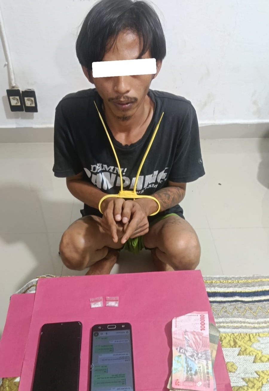 Polsek Mandau Tangkap Satu Pelaku Narkotika
