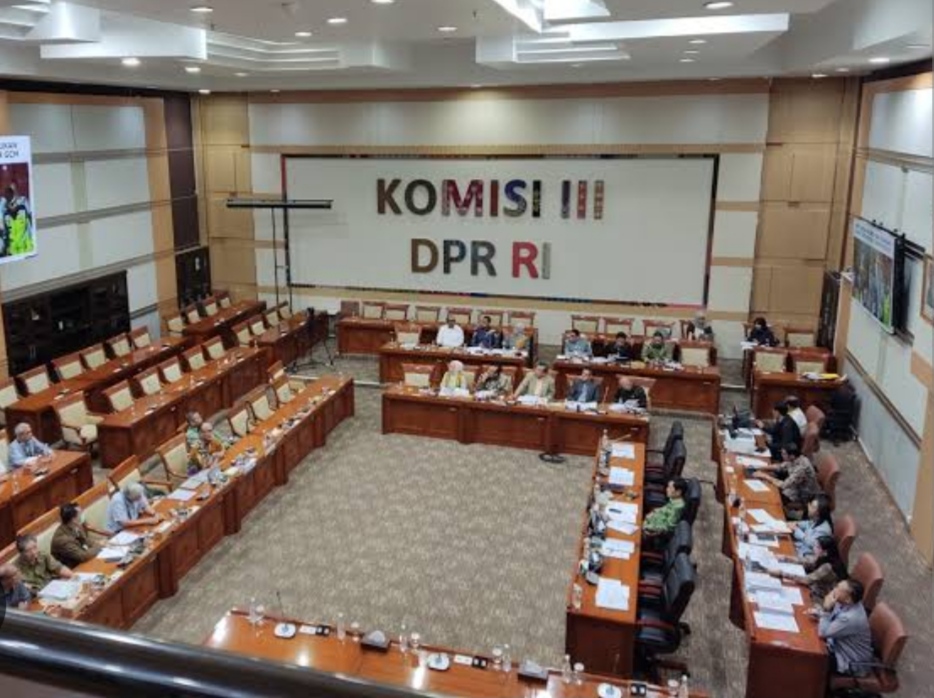 Ruang Komisi III DPR RI