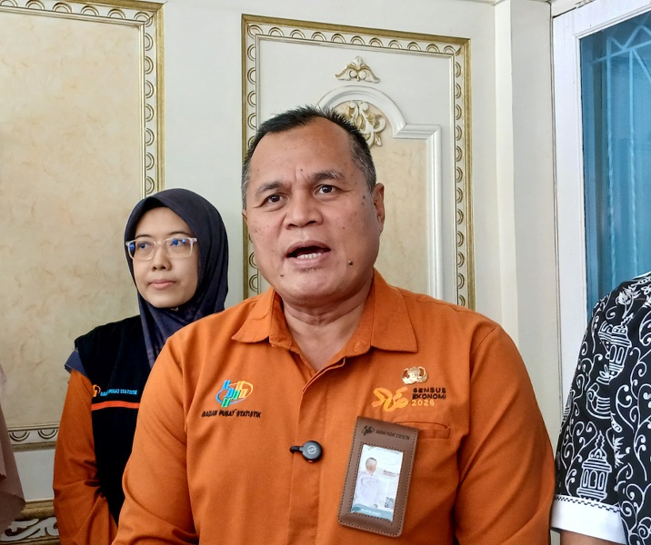 Kepala BPS Pekanbaru Guswandi. Foto: Surya/Riau1.
