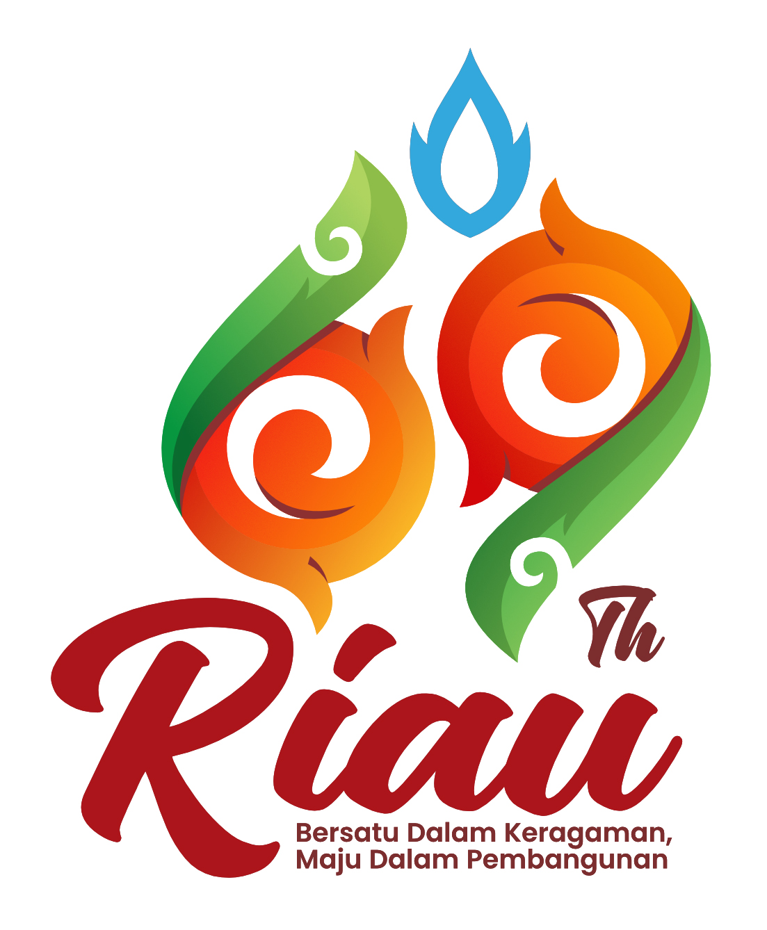 Logo HUT Riau ke-69