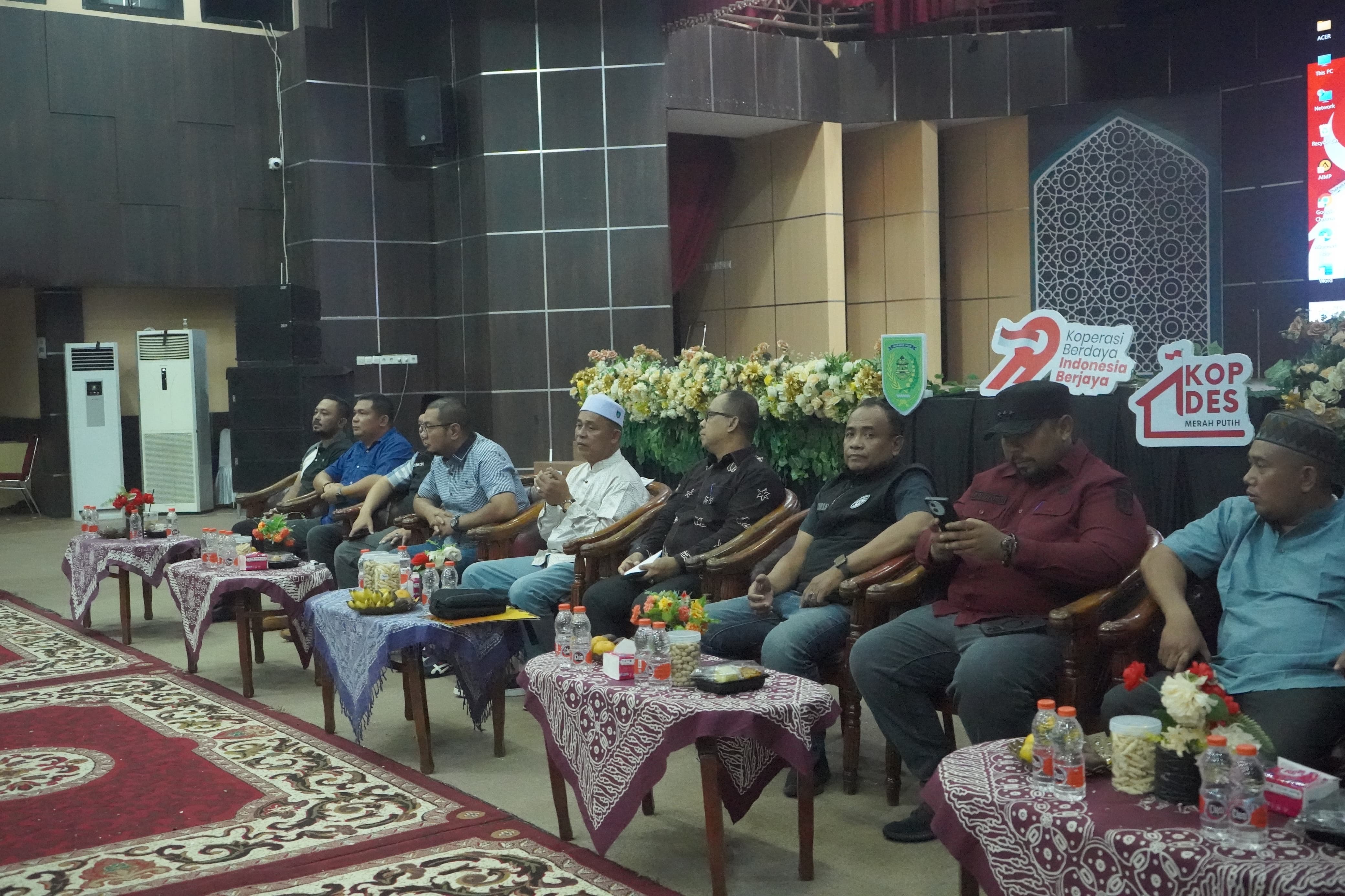 Pertemuan Pemkab Inhil dengan pedagang