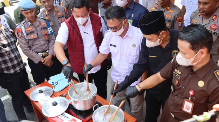 Pemusnahan sabu asal Malaysia/RRI