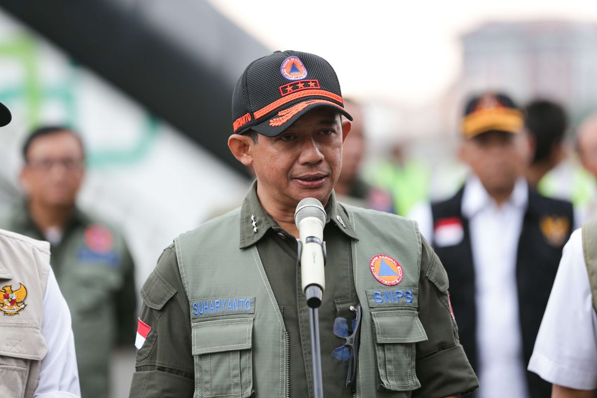 Kepala BNPB RI Letnan Jenderal TNI Dr Suharyanto