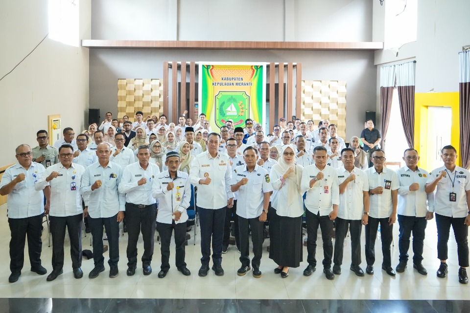 Usai Rapat Koordinasi Realisasi Fisik dan Keuangan Pemkab Kepulauan Meranti