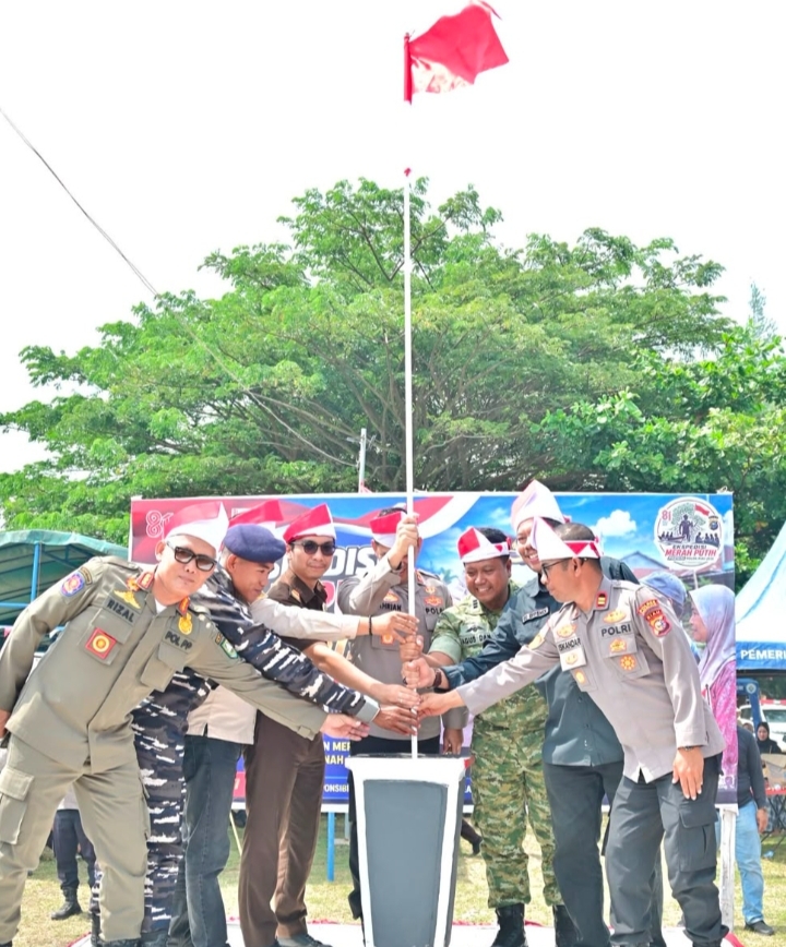 Sinergi Polri dan Pemda Bengkalis Untuk Masyarakat Saat Ekspedisi Merah Putih