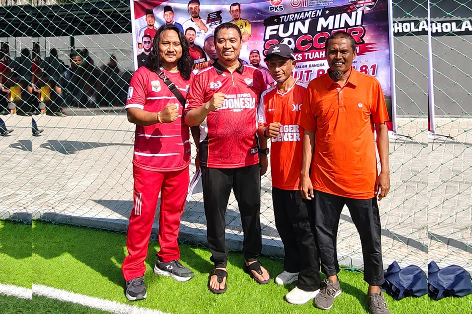 Fun Mini Soccer yang digelar di Tuah Madani dihadiri Wakil Wakil Kota Pekanbaru, Markarius Anwar