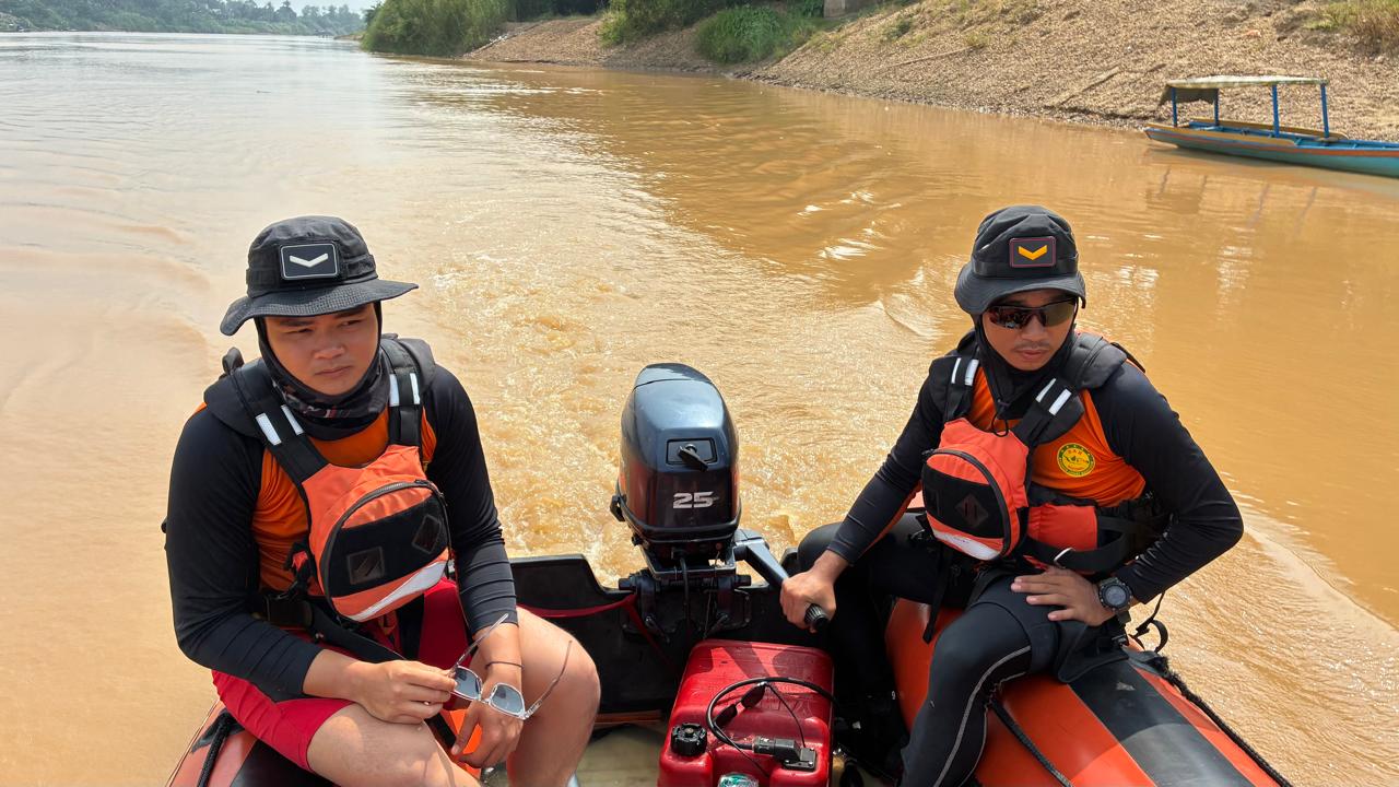 Pencarian remaja yang tenggelam di sungai kuantan