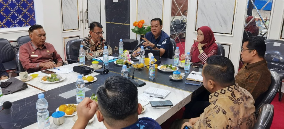 Pertemuan Pemkab Meranti dengan Construction Industry Development Board (CIDB) Malaysia