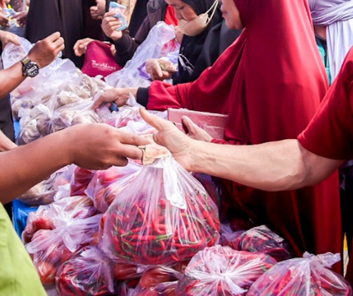 Disperindag Pekanbaru berharap harya cabai tak mengalami kenaikan siginifikan akibat musim kemarau. Foto: Surya/Riau1.