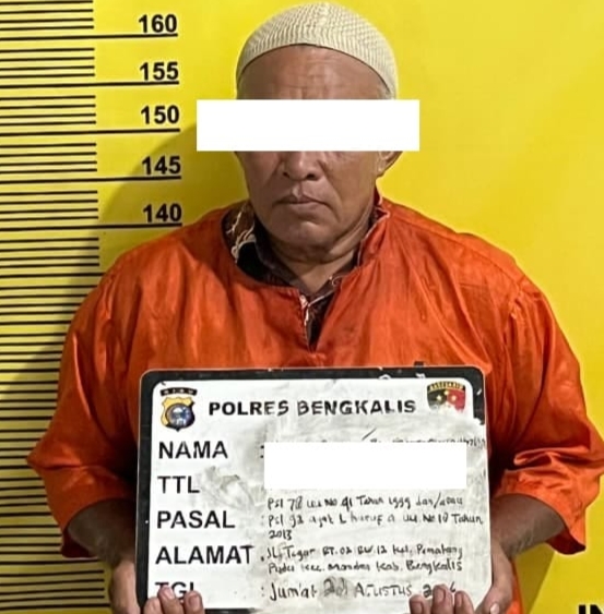 Pengembangan Kasus Karhutla di Pematang Pudu, Polres Bengkalis Tersangkakan Pemilik Lahan
