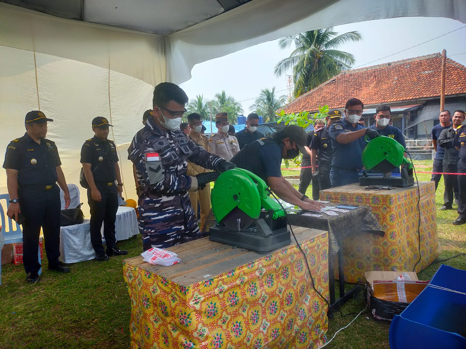 Barang Ilegal Senilai Rp5,9 miliar Dimusnahkan BC Bengkalis