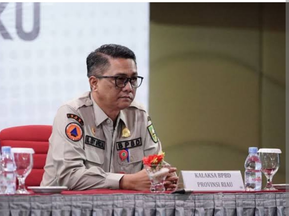 Kepala BPBD Damkar Riau, Edy Afrizal