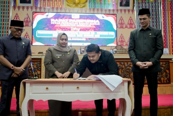 Teken Perubahan KUA‑PPAS APBD 2026, Anggaran Pemkab Bengkalis Meningkat